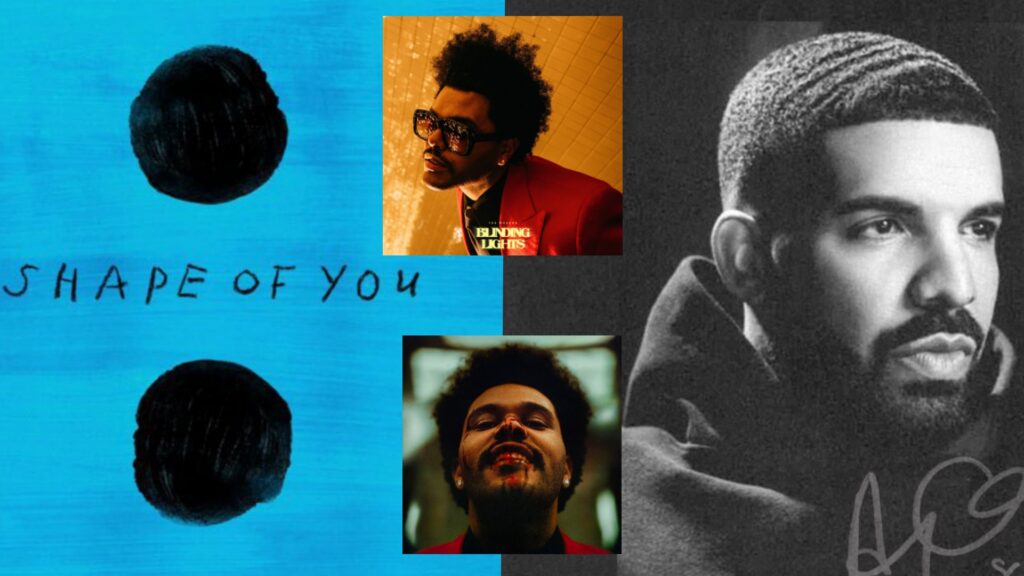 500 Most streamed songs in Apple Music history